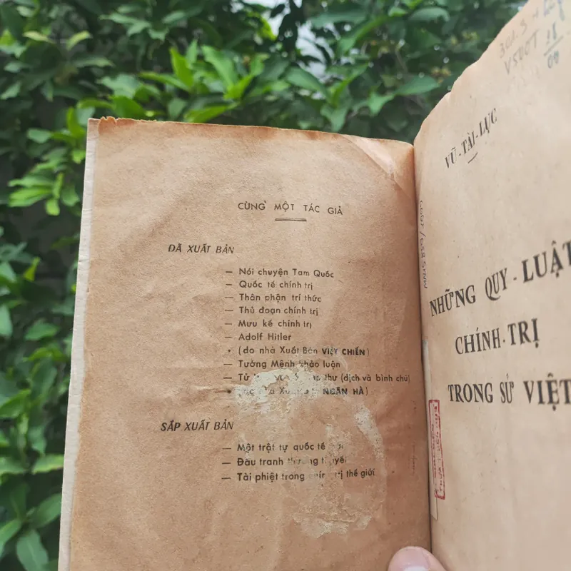 Những Quy Luật Chính Trị Trong Sử Việt - Vũ Tài Lục 561054