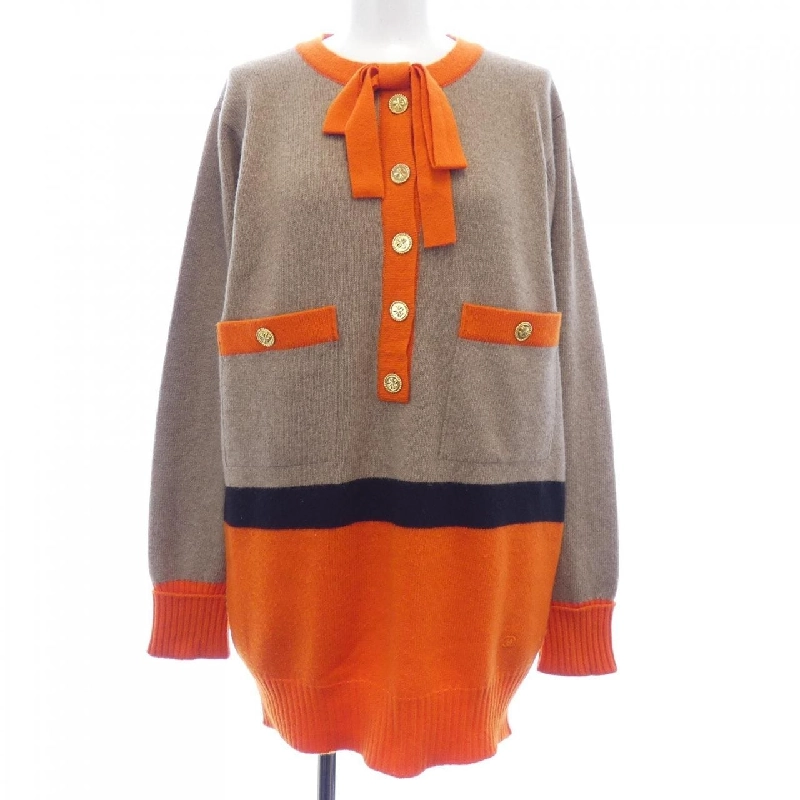 【Mã giảm giá】【Cổ điển】Chanel CHANEL Áo len 638254