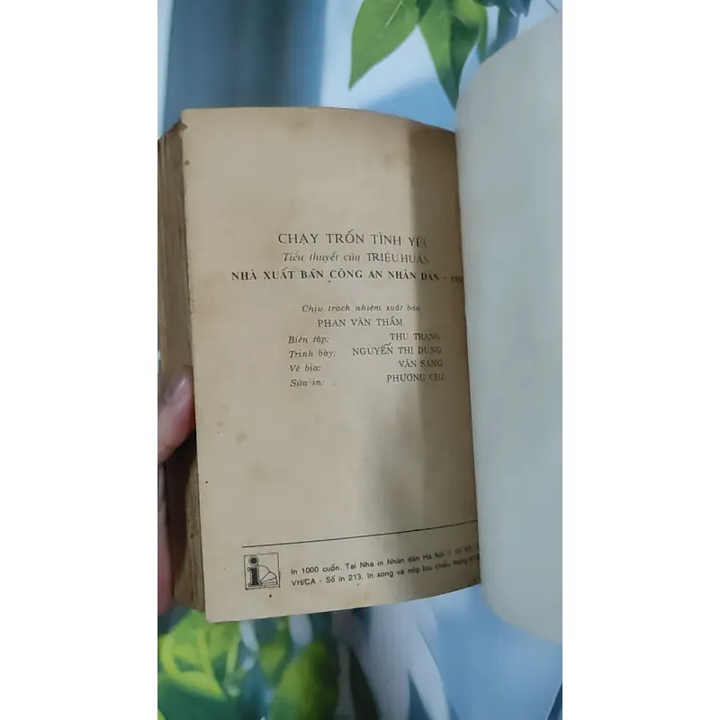 [XƯA] Chạy Trốn Tình Yêu (1993) - Triệu Huấn 798512