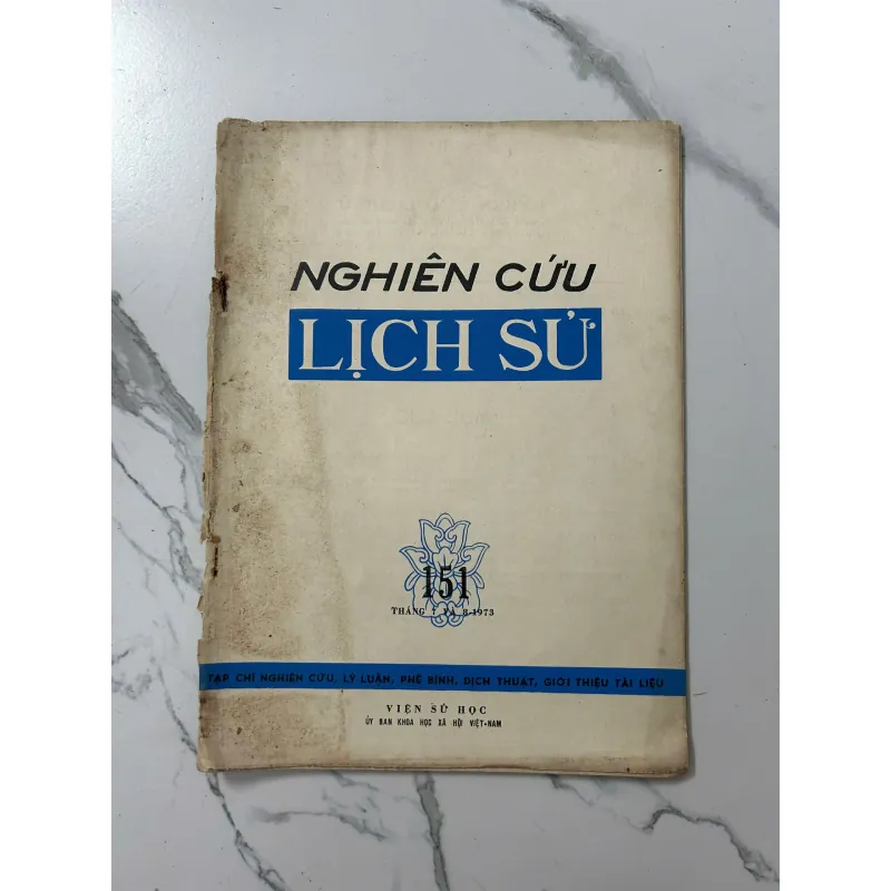Nghiên cứu Lịch sử (Số 151 năm 1973) – Viện Sử học 1023465