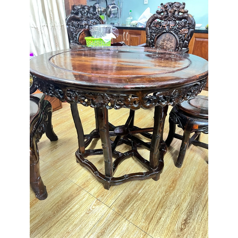 Cần bán bộ bàn ghế gỗ Trắc – Hàng đẹp chuẩn từng đường vân 454957