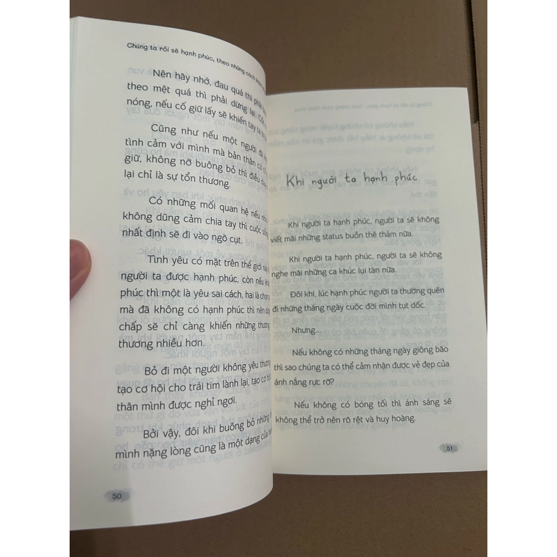 Chúng ta rồi sẽ hạnh phúc theo những cách khác nhau 476297