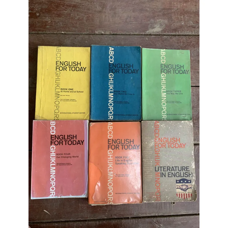 English for today, trọn bộ 6 cuốn 1-6, sách đẹp 1008147