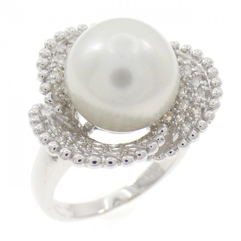 Nhẫn ngọc trai trắng K18WG 11.4mm - Hàng hiệu Chính hãng 853014