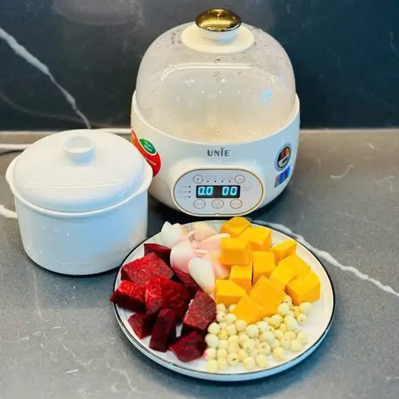 Nồi nấu chậm UNIE USC102W – Dễ vệ sinh, bền bỉ mới 100% 726115