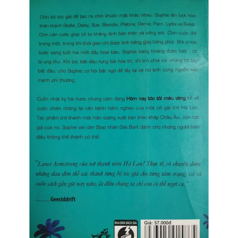 HÔM NAY TÓC TÔI MÀU VÀNG - SOPHIE VAN DER STAP 574628