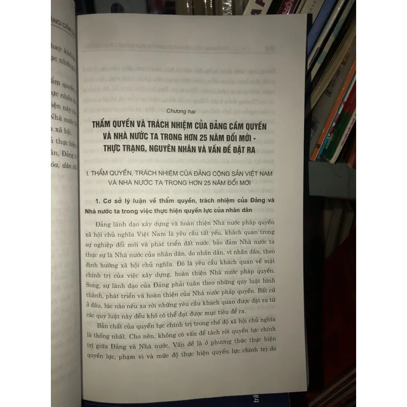 Thẩm quyền và trách nhiệm của Đảng cầm quyền và Nhà nước trong việc thực hiện quyền lực… 716682
