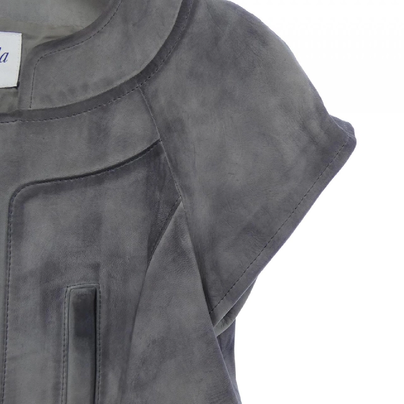 【Mã giảm giá】Miss Ashida áo khoác da 643611