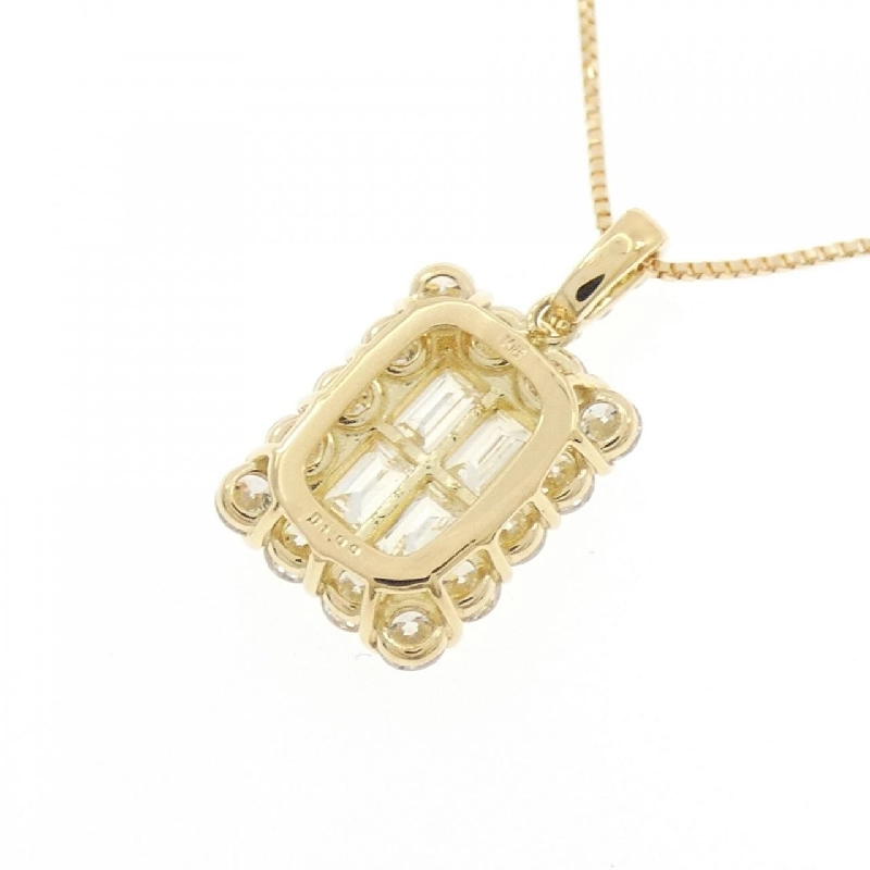 K18YG Dây chuyền kim cương 1.00CT - Hàng hiệu Chính hãng 860318