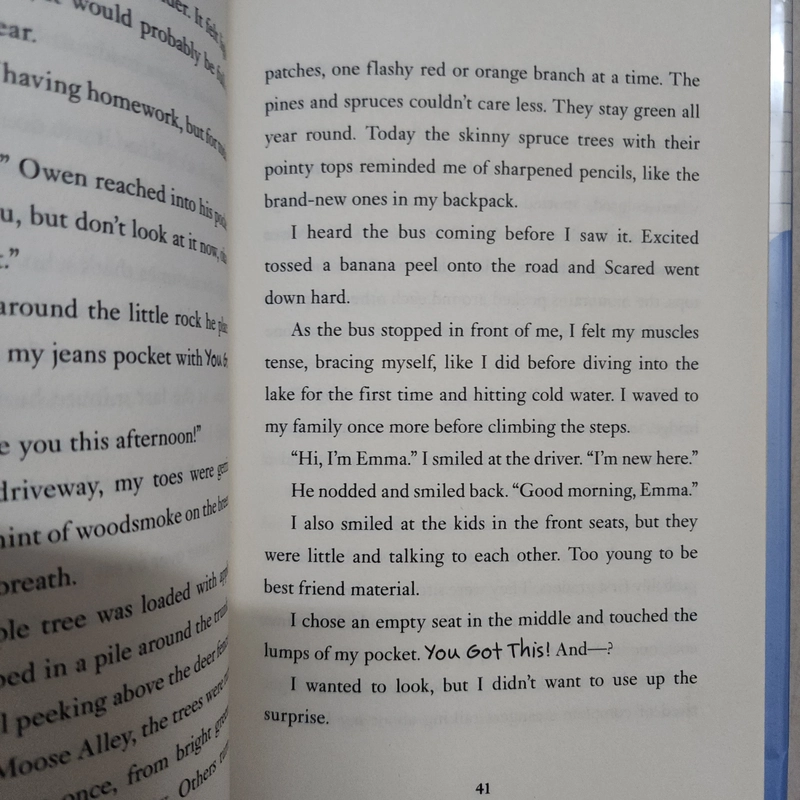 Sách Because of the rabbit của Cynthia Lord mới 90% 508787