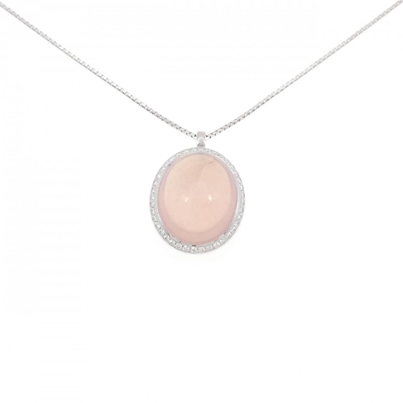 K18WG Dây chuyền đá hồng ngọc 19.40CT - Hàng hiệu Chính hãng 859299