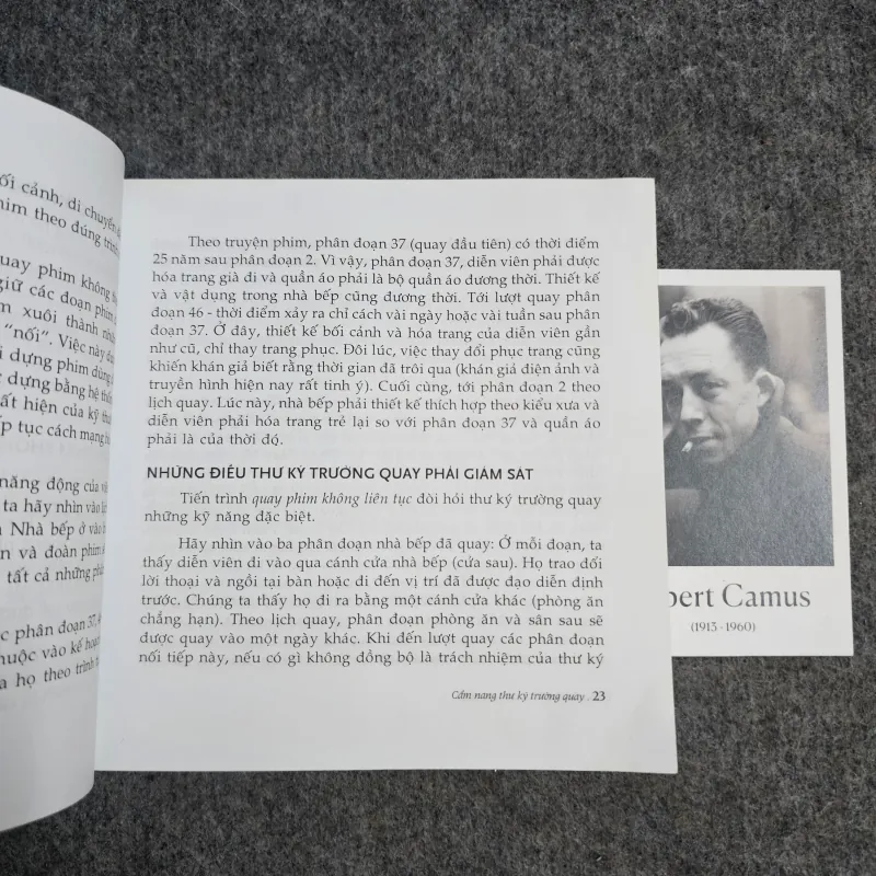 Cẩm nang thư ký trường quay 974655