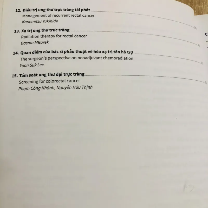 UNG THƯ TRỰC TRÀNG TIẾN BỘ TRONG CHẨN ĐOÁN & ĐIỀU TRỊ  412240