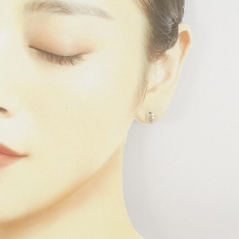 K18YG Bông tai kim cương 0.40CT - Hàng hiệu Chính hãng 868531