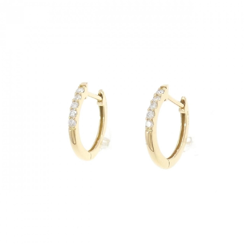 K18YG Bông tai kim cương 0.10CT - Hàng hiệu Chính hãng 868294