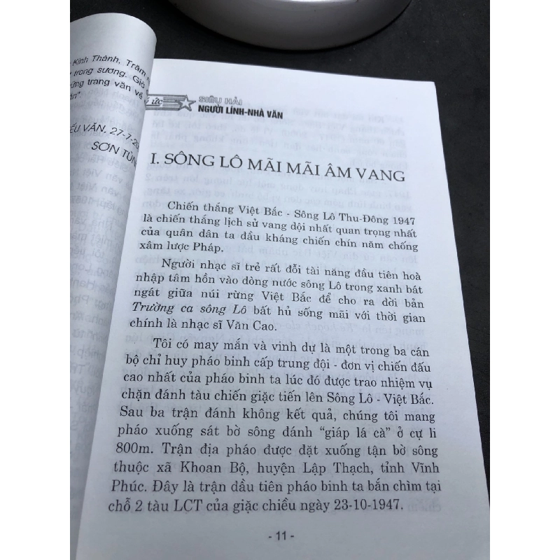 Người lính nhà văn mới 80% ố có dấu mộc và viết nhẹ trang đầu 2008 Siêu Hải HPB0906 SÁCH VĂN HỌC 914738