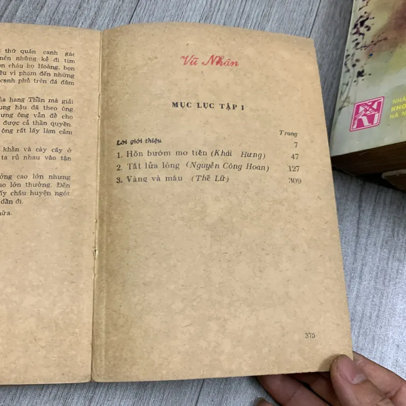 Văn xuôi lãng mạn việt nam 1930 - 1945. Bộ 7 cuốn. 7b2 746958