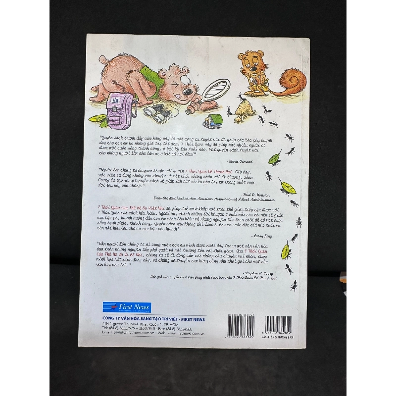 7 Thói Quen Của Thế Hệ Ưu Việt Nhí, Sean Covey, Mới 80% (Ố Nhẹ), 2017 SBM2407 916347