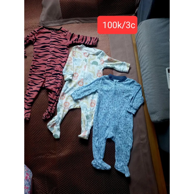 Body bé trai 3-6 tháng, vải mỏng mát. 1003299