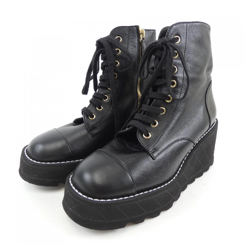 【Khuyến mãi】Giày bốt CHANEL 664408