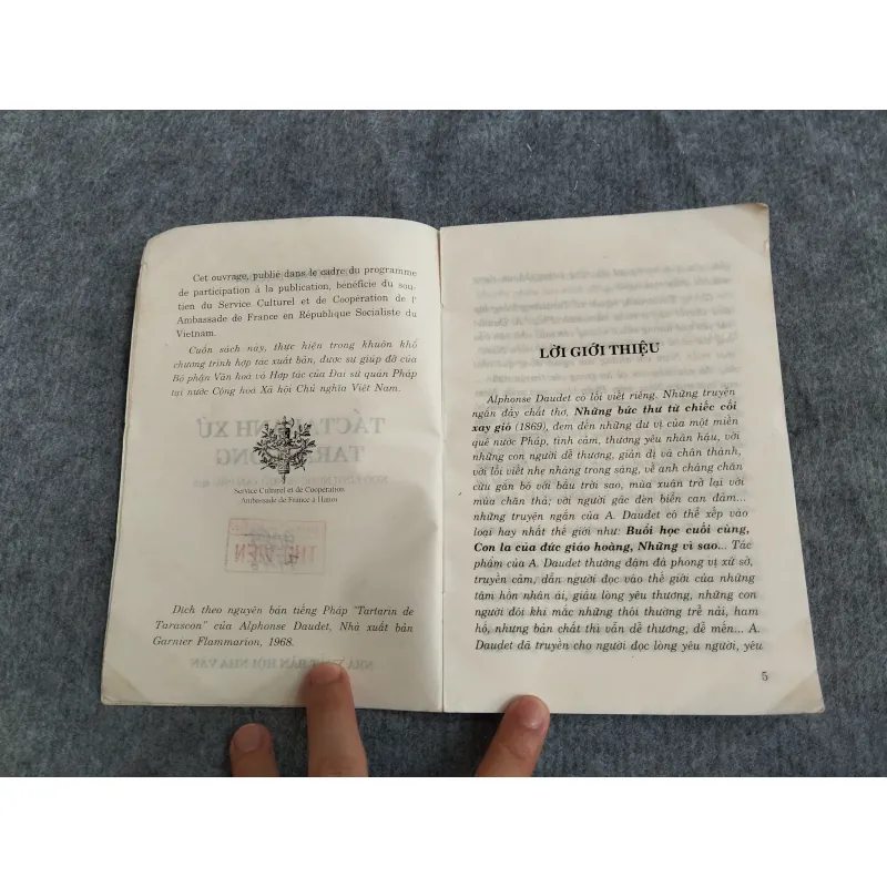 TÁCTARANH XỨ TARÁTCÔNG - ALPHONSE DAUDET 574644