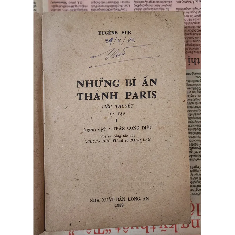 NHỮNG BÍ ẨN THÀNH PARIS, tiểu thuyết nhiều kỳ nổi tiếng của nhà văn Pháp Eugène Sue 713767