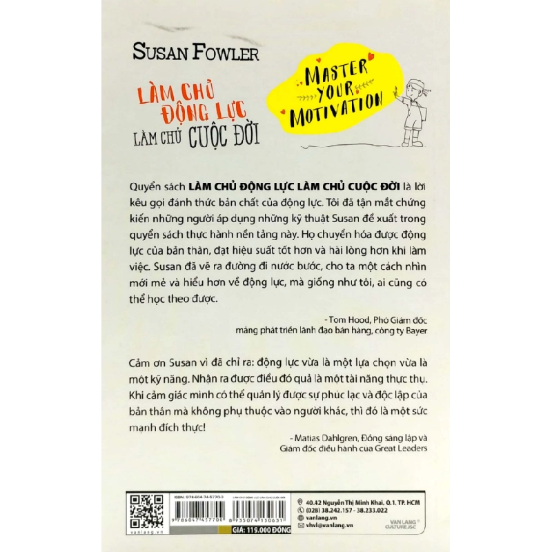 Làm Chủ Động Lực - Làm Chủ Cuộc Đời - Susan Fowler 287774