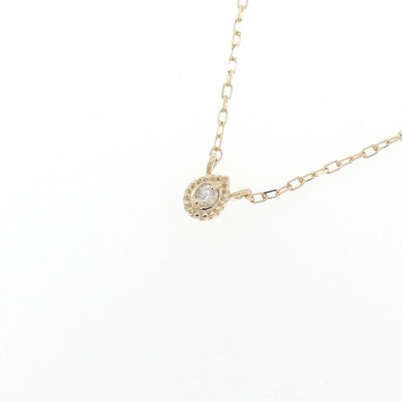 K10YG Dây chuyền kim cương 0.01CT - Hàng hiệu Authentic 856126