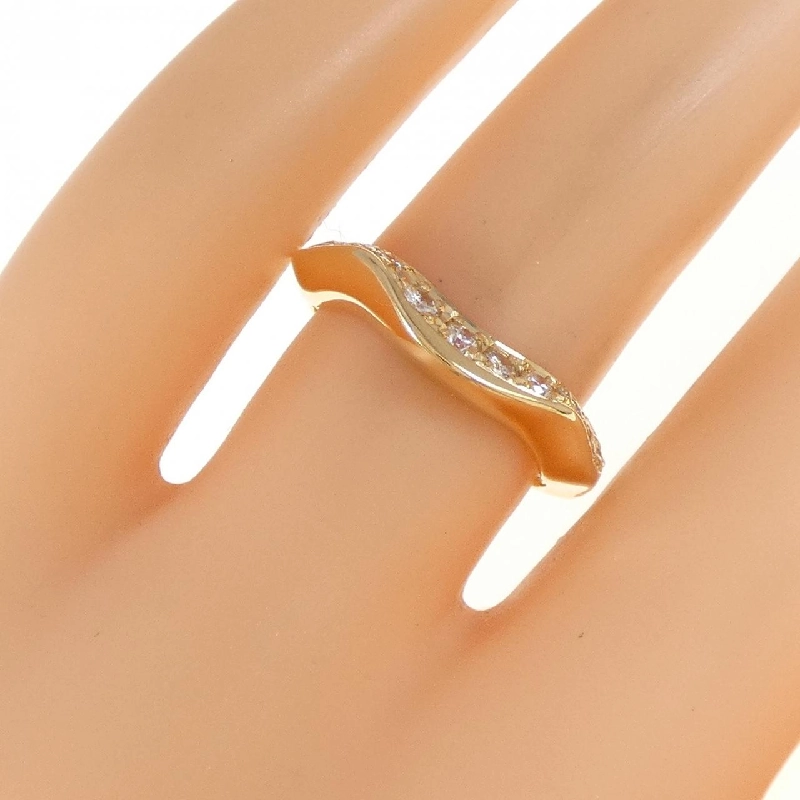 Nhẫn kim cương K18YG 0.43CT 670223