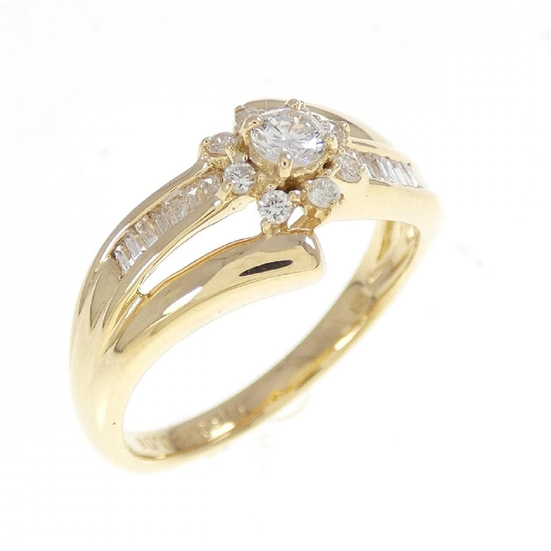 Nhẫn kim cương K18YG 0.16CT - Hàng hiệu Authentic 850939