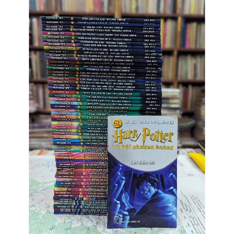 Harry potter loại mỏng trọn bộ 61 tập (bản in đầu) 126467