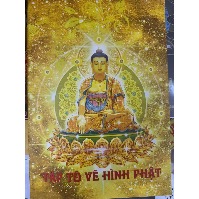 SÁCH TẬP TÔ VẼ TRANH PHẬT 69K 1040229