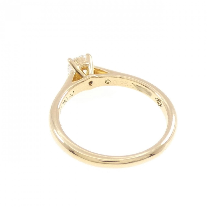 Cartier 1895 Solitaire Nhẫn 0.25CT D VS1 3EXT - Hàng hiệu Chính hãng 836727