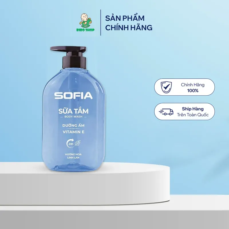 SỮA TẮM DƯỠNG ẨM HƯƠNG HOA LINH LAN - VITAMIN E 500ml 553589