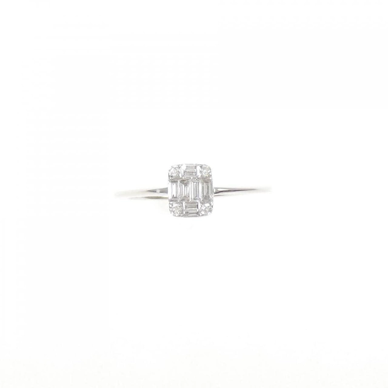 Nhẫn hồng ngọc 750WG 0.107CT - Hàng hiệu Chính hãng 853107