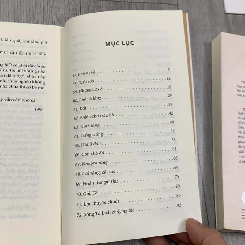 Chuyện cũ hà nội - tô hoài. Bộ 2 tập. 6a3 733416