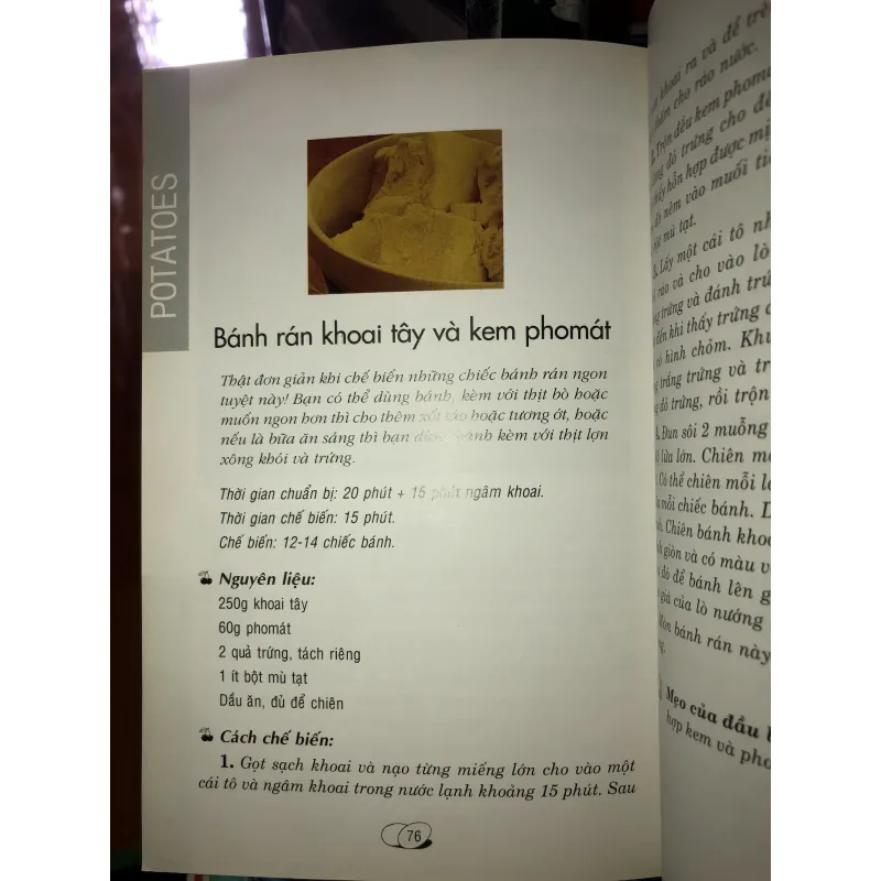 Những món ăn bổ dưỡng và phong phú từ khoai tây - Carole Sweetnam 960598