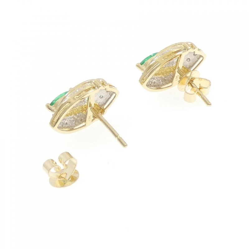 K18YG/K18WG Bông tai Ngọc lục bảo 0.50CT - Hàng hiệu Chính hãng 865782