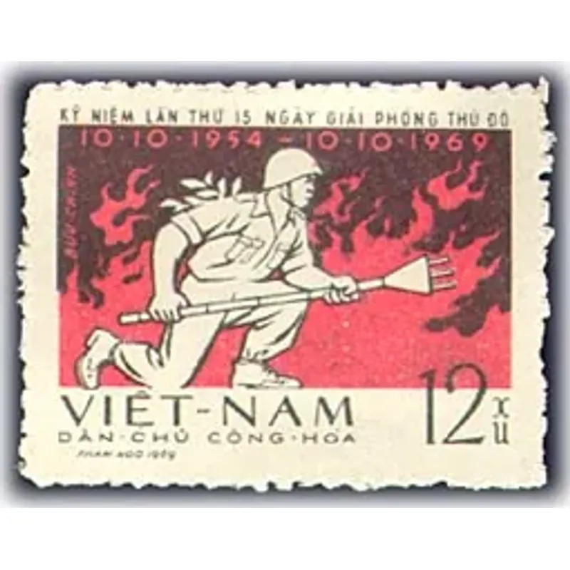 Tem Kỷ niệm 15 năm ngày giải phóng Thủ đô 714589