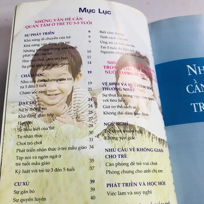 CHĂM SÓC CON TỪ 3 ĐẾN 5 TUỔI  572812