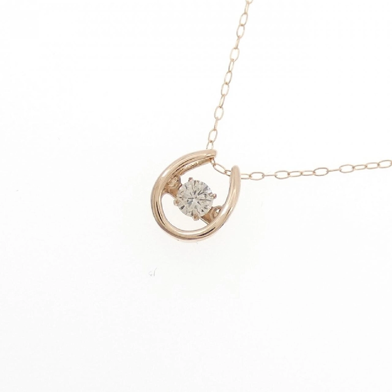 K18PG Dây chuyền kim cương 0.11CT - Hàng hiệu Chính hãng 858900