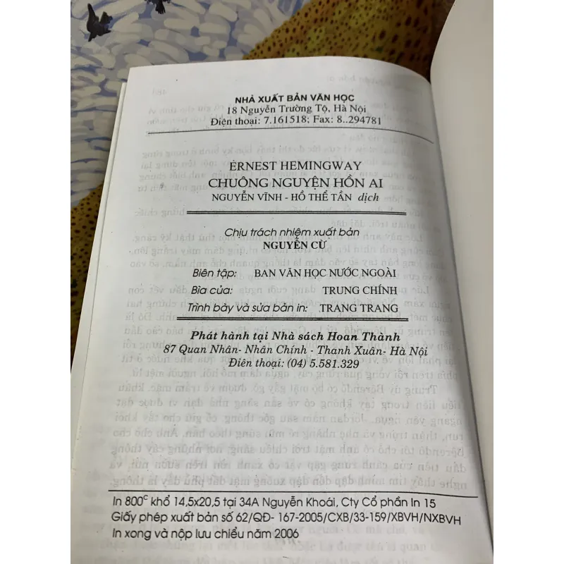 Chuông Nguyện Hồn Ai - Ernet Hemingway 925614