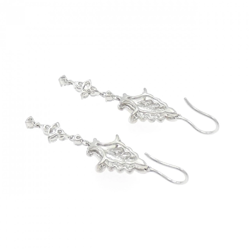 K18WG Bông tai kim cương 0.478CT - Hàng hiệu Chính hãng 867743