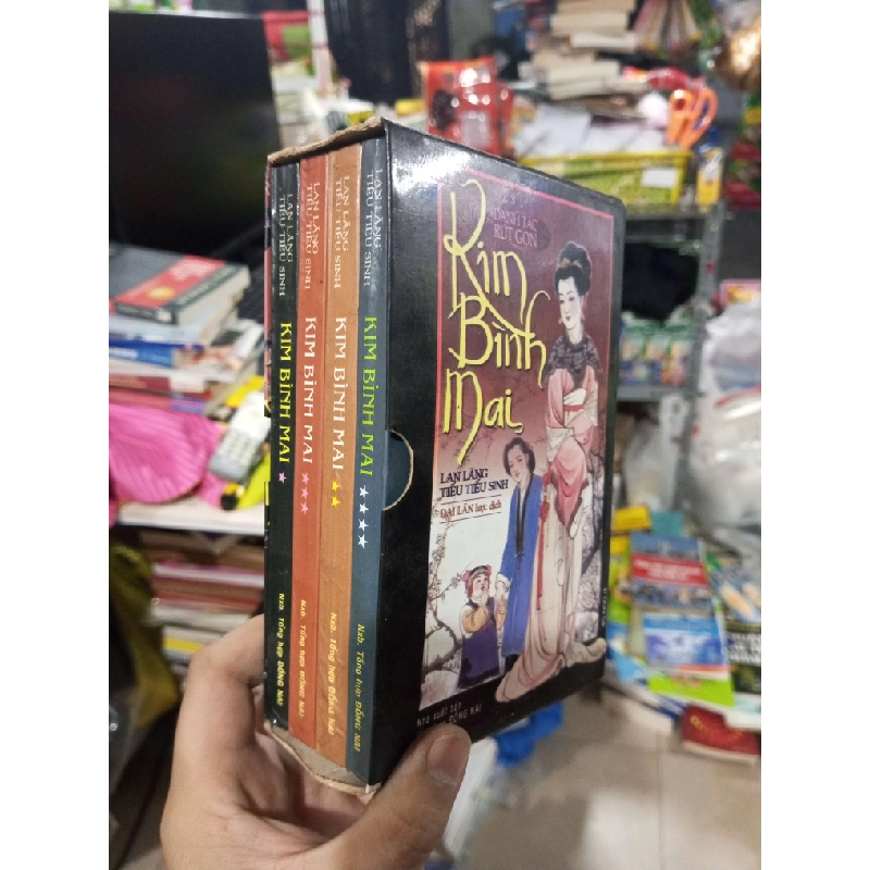 Bộ Kim Bình Mai - Tiếu Tiếu Sinh 2002 mới 80% ố Sách văn học HCM1004 1007522