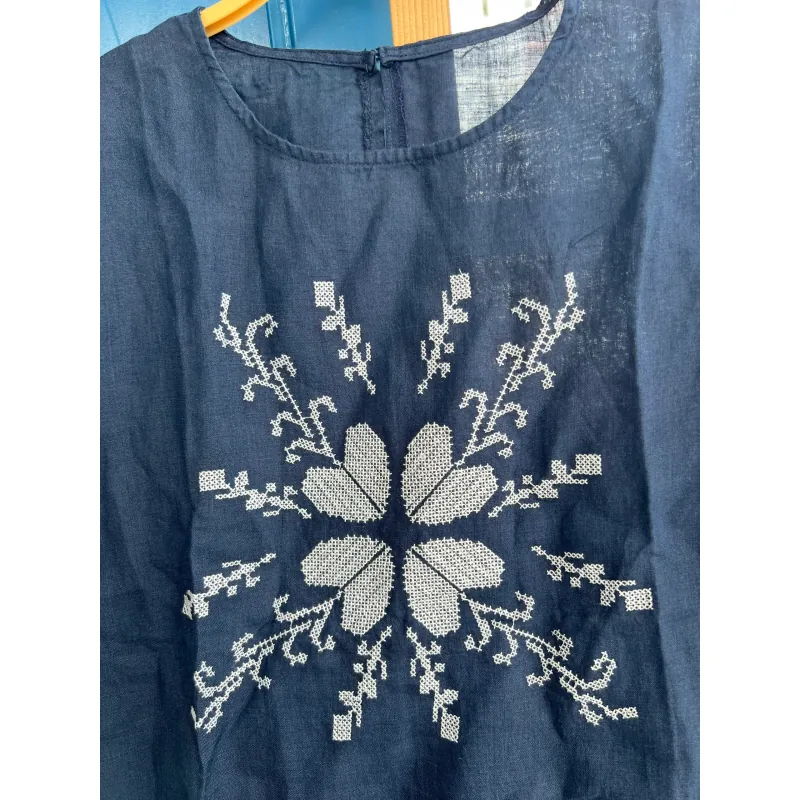 Áo linen thêu tay  994947