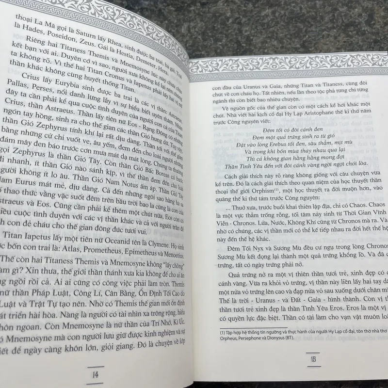 Thần thoại Hy Lạp Nguyễn Văn Khoả dịch bộ 3 tập 705864