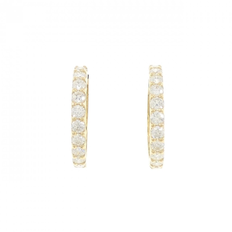 Khuyên tai kim cương K18YG - 2.032CT - Hàng hiệu Chính hãng 873130