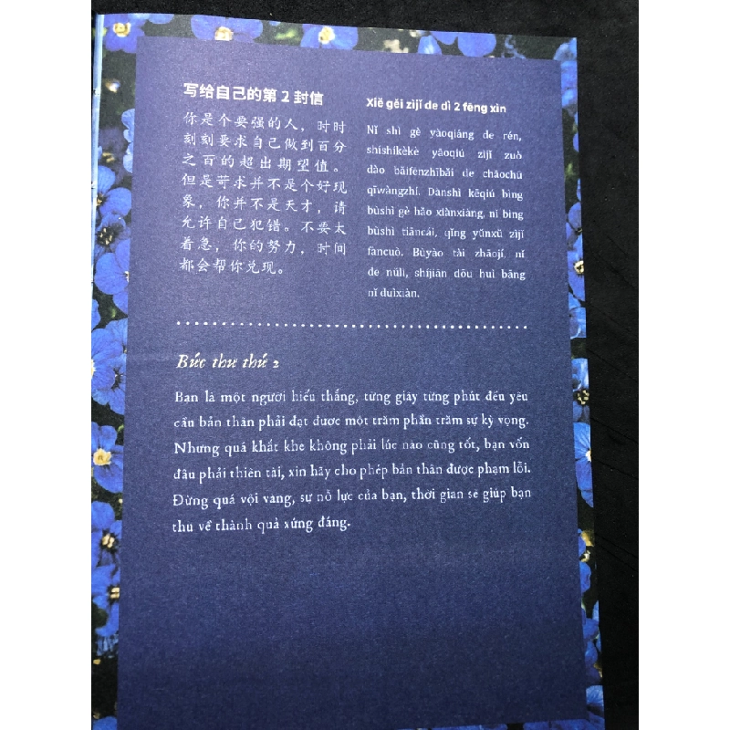 999 lá thư gửi cho chính mình Phiên bản song ngữ Trung Việt 2023 mới 85% bẩn nhẹ Quỳnh Nhi dịch HPB0808 VĂN HỌC 351223