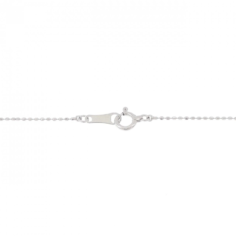 K18WG Dây chuyền kim cương chéo 0.15CT - Hàng hiệu Chính hãng 858544