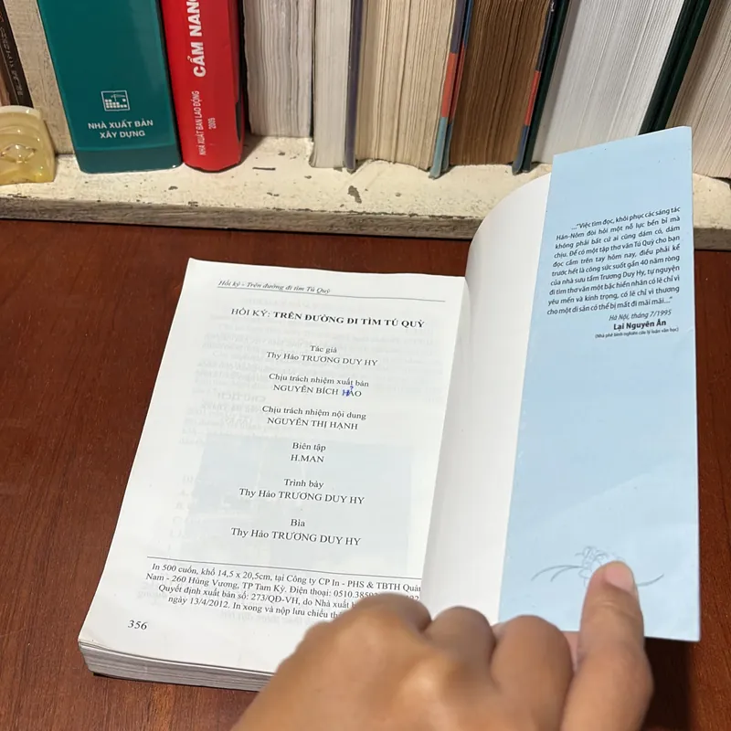 [Chữ Ký Tác Giả] - II Hồi Ký: Trên Đường Đi Tìm Tú Quỳ - Thy Hảo Trương Duy Hy - 2012 727603